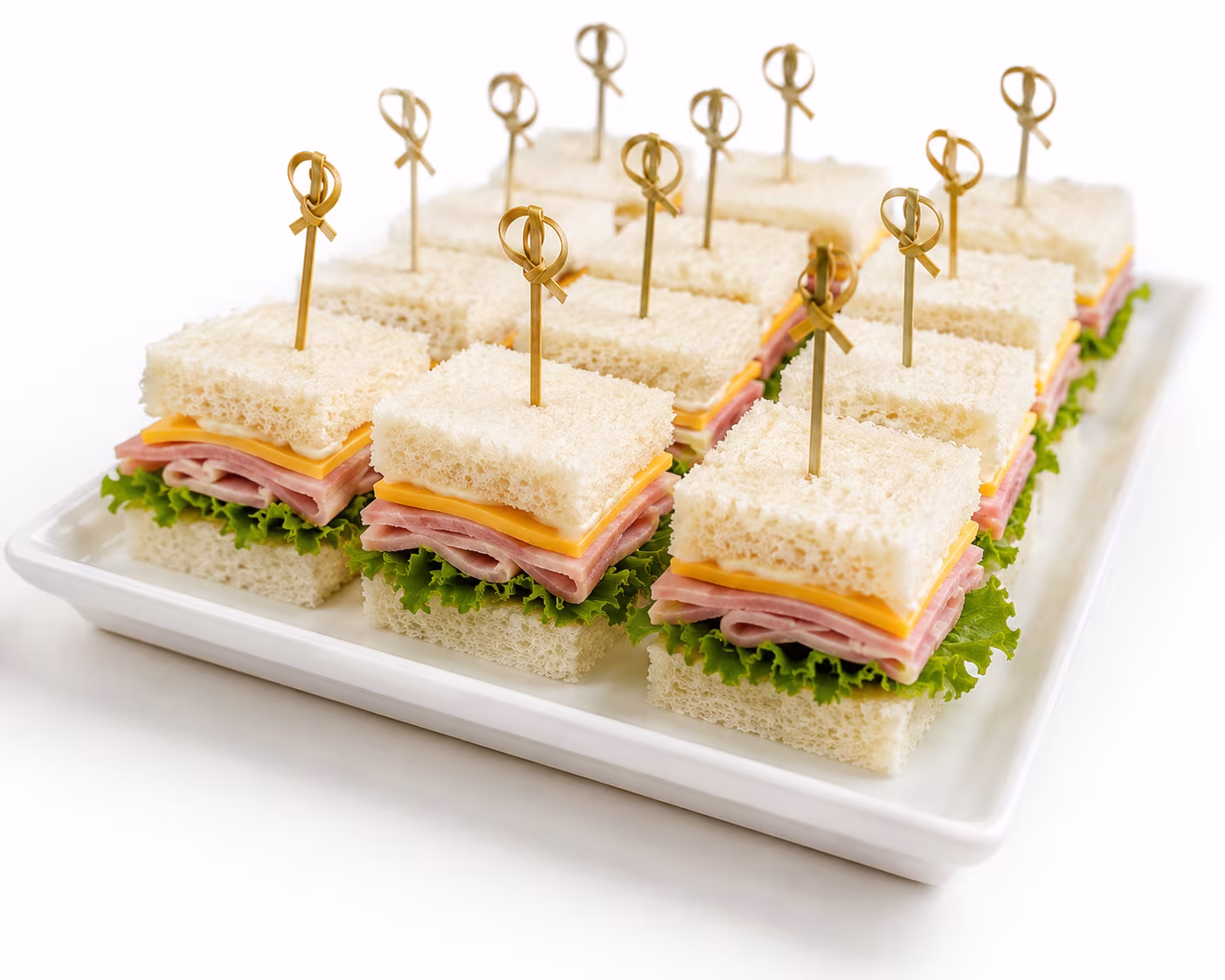 Mini sandwich au jambon